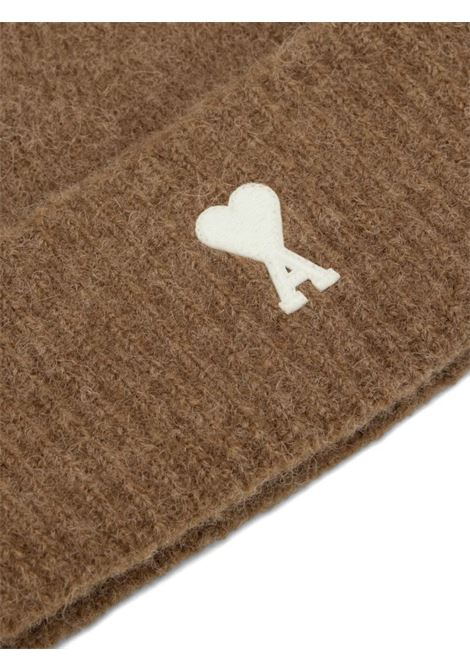 adc beanie unisex brown AMI PARIS | UBO005.KN0135217